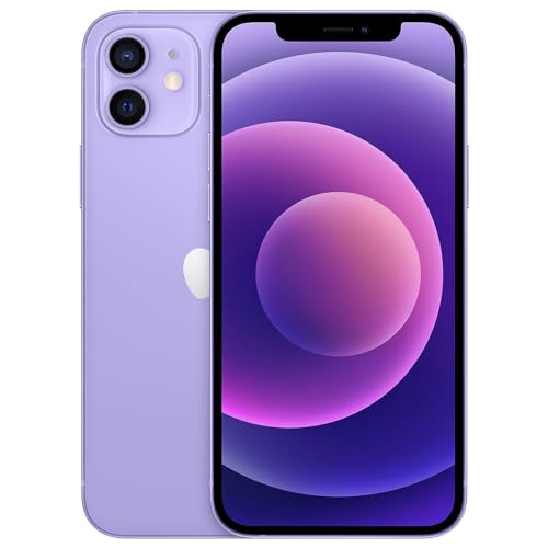 Apple iPhone 12, 128GB, Purple - Unlocked (Renewed Premium)