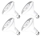 Hyperselect PAR38 LED Light Bulb, 14W (90W Equivalent), 4000K (Daylight Glow), 1040 lumens, Flood Bulb, Non Dimmable, Medium Base (E26), UL-Listed - Great for Backyard, Office, Kitchen (4 Pack)
