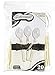 [20 Count] Sophistications Elegant Disposable Silverware Spoons, Clear Head With Cream Handle, Great for Party's, Wedding, And Catering Events, Catering, Parties, Buffets, Receptions