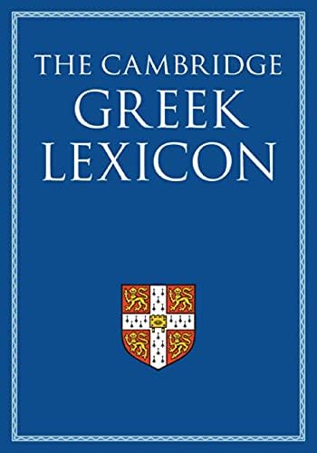 A Greek-English Lexicon: McKenzie, Roderick, Glare, P. G. W.