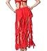 ZLTdream Belly Dance 16PCS-Curling Jellyfish Skirt for Girls andWomen Belly Dancing Outfits