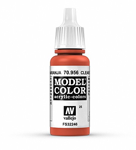 Vallejo Acrylic Paint, Clear Orange
