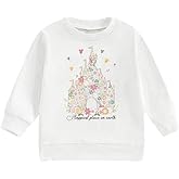 YHHR Magical Sweatshirts for Girls Little Girl Soft Long Sleeve Sweater Cute Kids Fall Holiday Tops Stretchy Causal Blouses