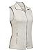 Dealwell Women's Lightweight Vest Casual Zipper Military Cotton Jacket Plus Size