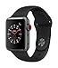 Apple Watch Series 3 (GPS + Cellular, 38mm) - Space Gray Aluminium Case with Black Sport Band (Renewed)