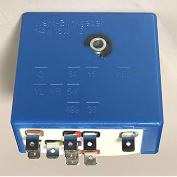 12V FLASHER RELAY 4 PRONG VOLKSWAGEN T1 BUG BEETLE & T2 - Foto 11