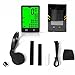 Speedrid Bike Computer Large LCD Backlight Display, Wireless Speedometer Waterproof, Bicycle Odometer Motion Sensor Multi-function for Cycling Accessories (Advanced)