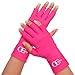 OC Nails Hot Pink UV Shield Glove for Gel Manicures with UV/LED Lamps