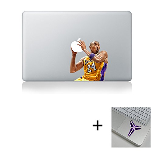 Kobe Unique Sticker Decals Vinyl Skin Cover for Macbook Computer Laptops 13 15 17 inch Computer