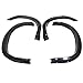 Fender Flares Compatible With 2007-2013 Toyota Tundra, Black ABS Pocket Style Wheel Cover Protector Vent Trim by IKON MOTORSPORTS