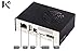 KKSB Odroid XU4 Case | Black and White Aluminum Odroid XU4 Enclosure