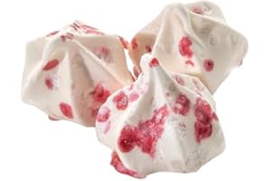 Niamara's Peppermint Crush Meringue Cookies, 2 Ounce - Cool Peppermint Flavor Meringue Cookies - Gluten-Free, Fat-Free, Light Sweet Treat