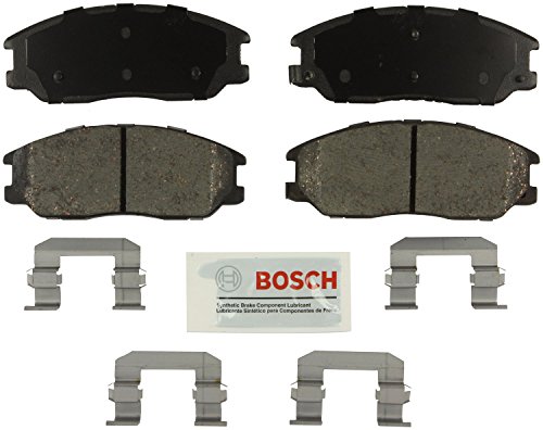 Bosch BE955H Blue Disc Brake Pad Set with Hardware for 2003-09 Kia Sorento - FRONT