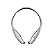 LG Electronics Tone HBS-900 INFINIM Bluetooth Stereo Headset - Silver (Renewed)