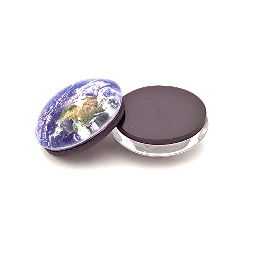 12 Planetary Series Fridge Magnets Beautiful Glass Creative Pushpins for Whiteboard Office Calendar Decorative Popular Home Wall DÃ©cor Set (12 Planetary)