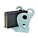 Dxhycc 1pair Blue Cute Elephant Nonskid Bookends Book Rack Book Organizer Bookend Art