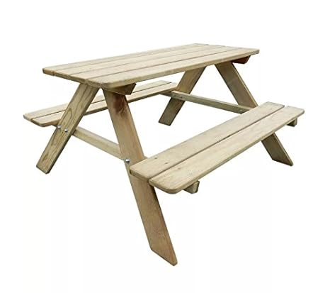 Kids Picnic Table Outdoor Garden Furniture Childrens Dining Bench