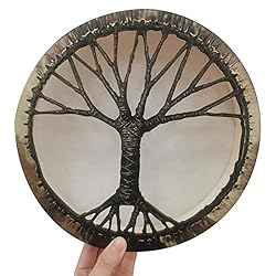 Firlar Turtle Shaman Drum,10 Inch Turtle Pattern