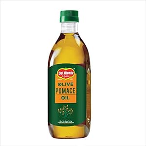 Del Monte Pomace Olive Oil, Ideal for Everyday Indian Cooking & Deep Frying, 1L