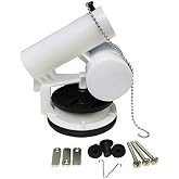 Replacement 047107-0070A Toilet Flush Valve Assembly for American Standard One-Piece Toilets, Tilt Valve Top-Chain Style, Fix Running/Weak Flush