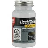 GARDNER-BENDER White ELECTRICAL LIQUID TAPE 4 OZ.LTW-400