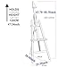 Mont Marte Floor Easel w/Tilt Beech Wood
