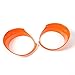 JeCar Front Light Cover Angry Bird Headlight Bezels Cover ABS Trim