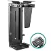 EleTab Adjustable Under Desk Computer Mount Wall PC Mount Computer Case Holder with 360-degree Swivel