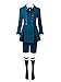 Cosfun Anime Cosplay Costume Blue Uniform Outfit for Halloween mp003218(Medium)