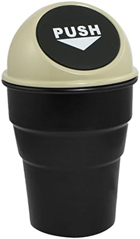 Universal Mini Car Ashtray Trash Can Garbage Can - Grey