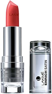 Lakme Enrich Satins Lip Color, Shade B529, 4.3 g (Shade P147)