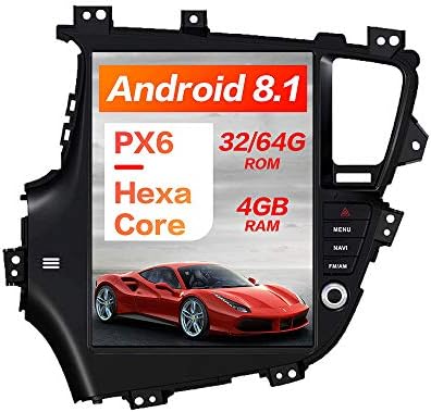 Tesla Style Android8 Car GPS Navigation Car No DVD Player Compatible KIA Optima/KIA K5 2010-2013 Car Stereo Unit Car Multimedia Player