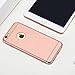 RANVOO [Clip-ON iPhone 6s/6 Case, 3-Piece Ultra Slim Hard Case, Rose Gold