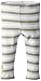 L'ovedbaby Unisex Baby Newborn Organic Leggings, Seafoam Stripe, 0-3 Months