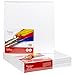 Artlicious Canvases for Painting - Pack of 48, 5 x 7 Inch Blank White Canvas Boards - 100% Cotton Art Panels for Oil, Acrylic & Watercolor Paint