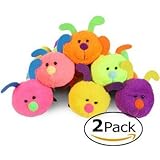 Fuzzy Friends 12.5 Inch Cuddle Caterpillars - Assorted Colors (2 Pk)