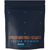 Blueprint Bryan Johnson Non Dairy Cocoa Powder &ndash; Elite Level Flavanols &ndash; 100% Pure Cocoa &ndash; Low Fat Unsweetened Cocoa &ndash; Undutched &ndash; Keto Friendly &ndash; Great for Baking, Cooking &amp; Smoothies &ndash; 12oz Bag