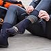 blueseventy Thermal Swim Socks - For Triathlon Training and Cold Open Water Swimming - Cold Water Socks with Textured Bottom (Large)