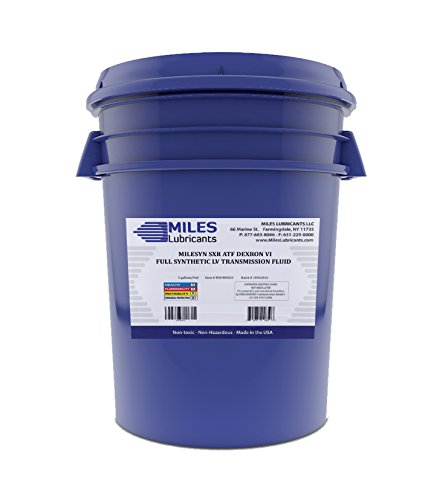 Milesyn Sxr ATF Full Synthetic ATF Lv Transmision Fluid Dexron VI 5 Gallon Pail