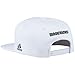 NBA Dallas Mavericks Men's ZNE Flat Brim Snapback Cap, One Size, White