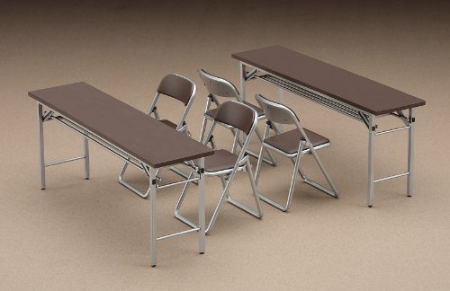 Hasegawa FA02 Meeting Room Desk & Chair Plastic Model Kit, 1:12 scale