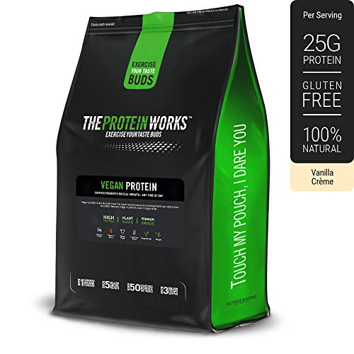 Vegan-Protein-Powder-100-Plant-Based-Natural-Gluten-Free-Zero-Cruelty-Low-Fat-Shake-THE-PROTEIN-WORKS-Vanilla-Creme-500-g
