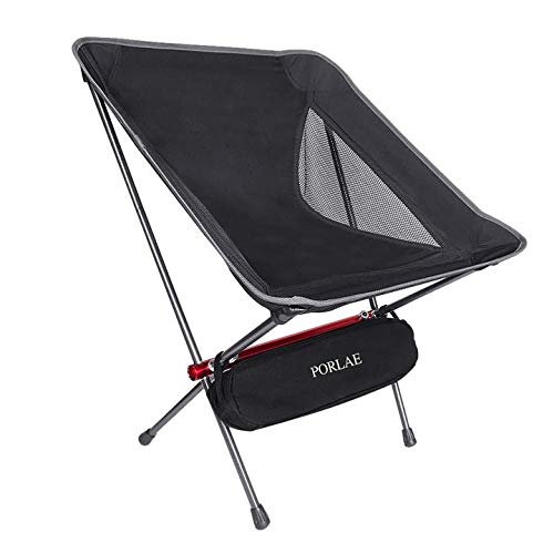 PORLAE Camping Chair Lightweight, Portable Ultralight Folding Camp