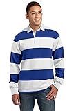 Sport-Tek Men's Long Sleeve Rugby Polo