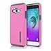 Incipio Cell Phone Case for Samsung Galaxy J3 - Retail Packaging - Pink/Gray