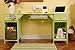 Arrow 1004 Olivia Sewing, Cutting, Quilting, and Crafting Sewing Cabinet with Storage and Lift, Pistachio Green Finish