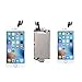 iPhone 6 Frout Screen Replacement white Kit, Screen Repair, Full LCD Assembly , Display Touch Digitizer Full Assembly Replacement with Home Button, Front Camera, Ear Speaker, Repair Tools