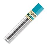 Pentel Hi-Polymer Lead, 0.7 mm, Medium, 3H, Black (PEN503H)
