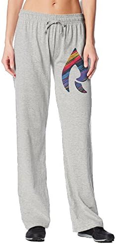 REWQ Women's Casual Pant-Faze Rain Logo Ash M