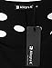 Allegra K Women Skull Cut Out Back Tops High Low Hem Cool T Shirts L Black
